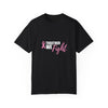 “Together We Fight" Black & White Breast Cancer Awareness Unisex Soft-Style T-Shirt with round neck, short sleeve.  Adults and Youth