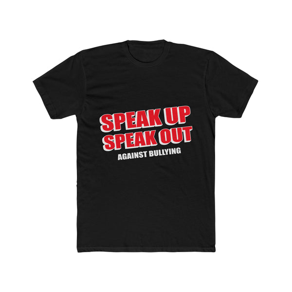Speak Up Speak Out Shirt, Kindness Advocate Unisex Short Sleeve Adult T-Shirt, Anti-Bullying Campaign Tee,