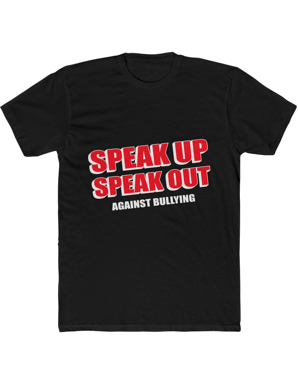 Speak Up Speak Out Shirt, Kindness Advocate Unisex Short Sleeve Adult T-Shirt, Anti-Bullying Campaign Tee,