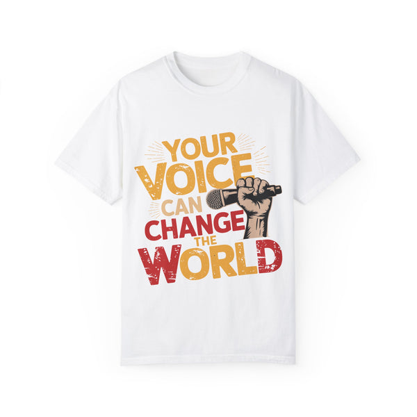 Your Voice Can Change the World Unisex Short Sleeve Tee for Kids