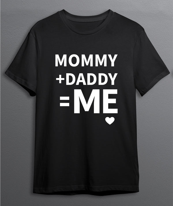 Mommy Daddy Me Tee Unisex Tee for Kids
