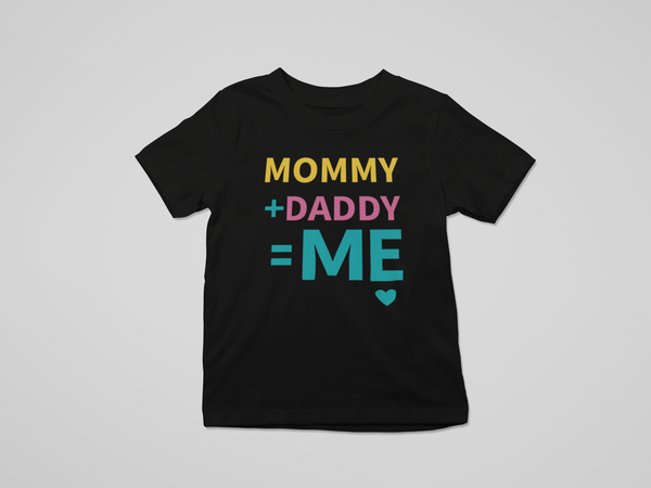 Mommy Daddy Me Tee Unisex Tee for Kids