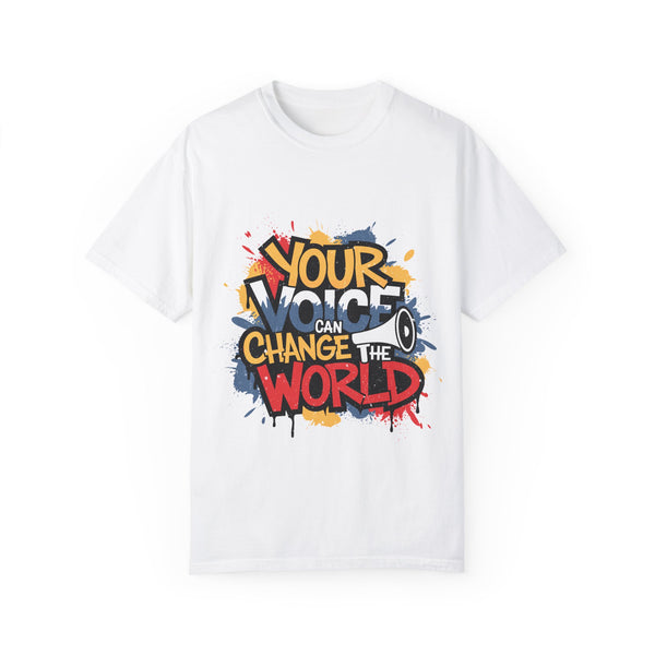 Your Voice Can Change the World Unisex Tee for Youth