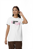 “Together We Fight" Black & White Breast Cancer Awareness Unisex Soft-Style T-Shirt with round neck, short sleeve.  Adults and Youth